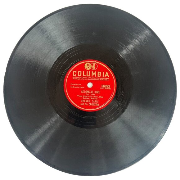 Frankie Carle & His Orchestra Oh What It Seemed To Be 36892 Columbia 78 RPM - Picture 3 of 4